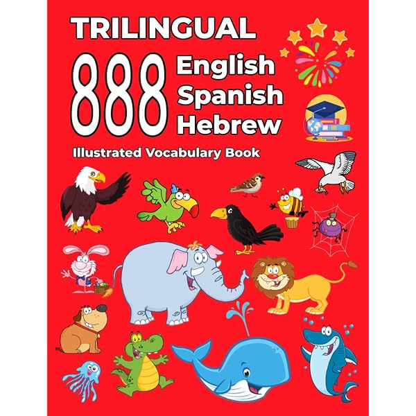 Trilingual 888 English Spanish Portuguese Illustrated Vocabulary